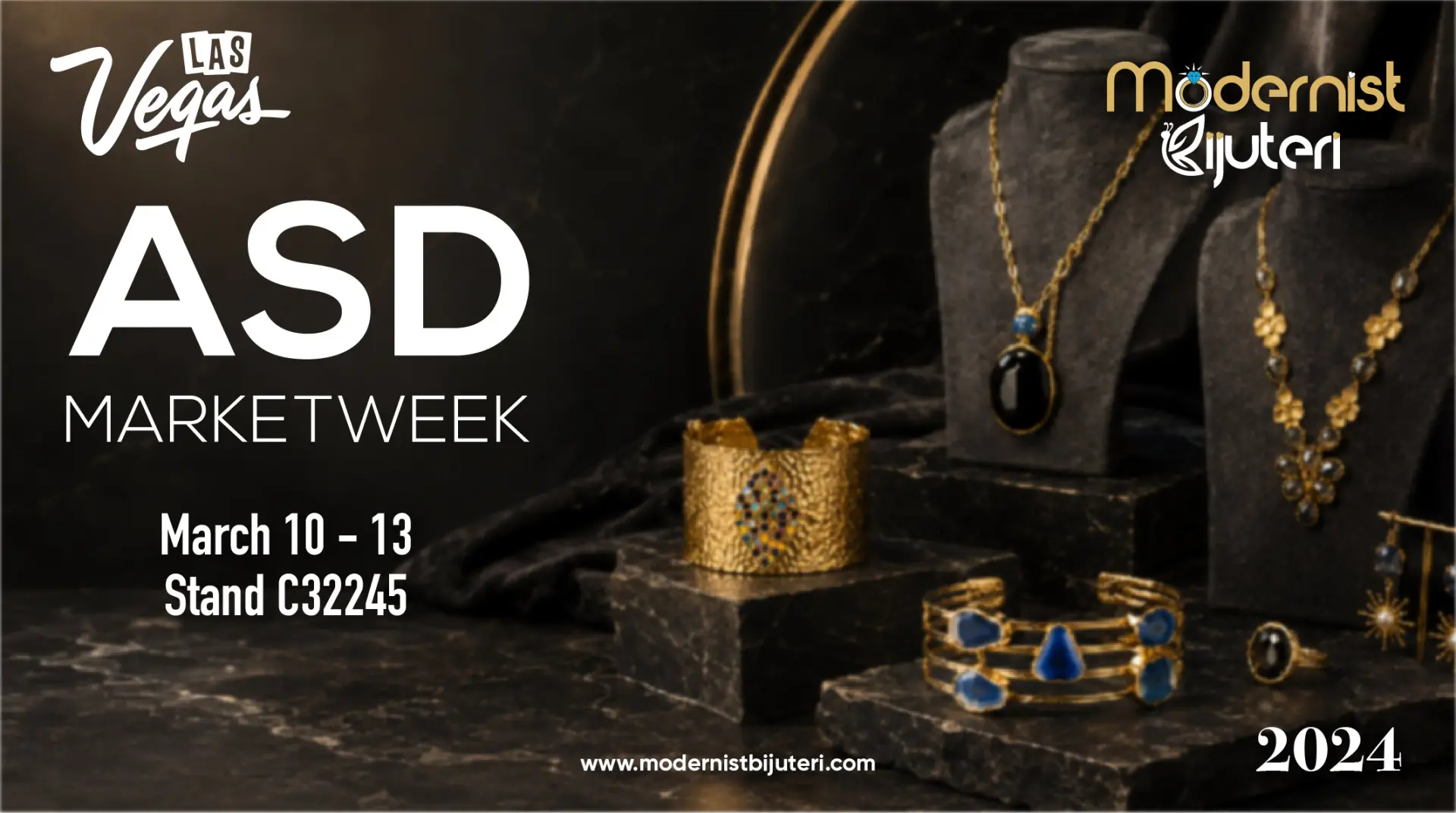 Modernist Bujiteri Amerika’nın En Büyük Toptan Ticaret Fuarı ASD Market Week Las Vegas’ta!